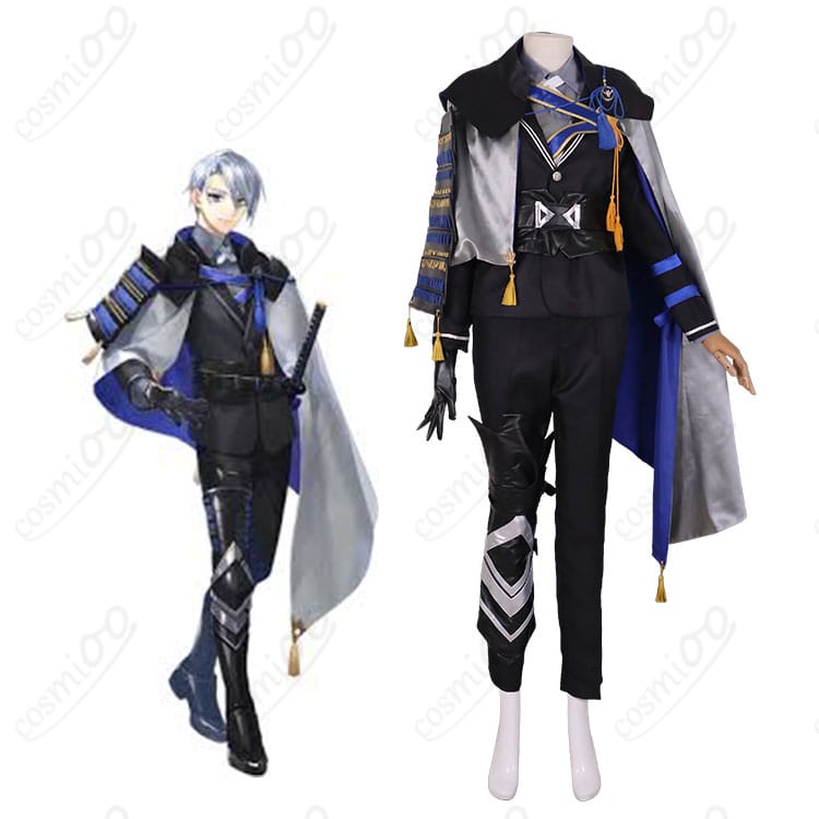 山姥切長義 極 新戦闘服のキャラクターコスプレ衣装一式 正面全身イメージ