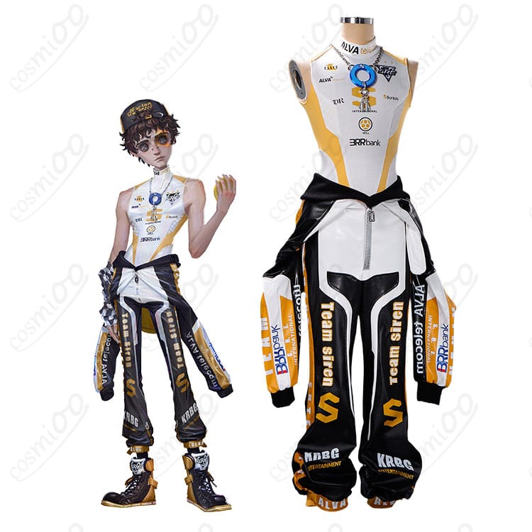 ノートン・キャンベル SRE戦隊 コスプレ衣装を着用した全身イメージ