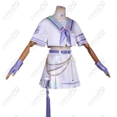 ホロライブ ReGLOSS 轟はじめ 通常衣装コスプレ 高再現で上品＆爽やか、初心者も着やすいフルセット - 2枚目の画像（サムネイル）