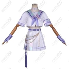 ホロライブ ReGLOSS 轟はじめ 通常衣装コスプレ 高再現で上品＆爽やか、初心者も着やすいフルセット - 1枚目の画像（サムネイル）