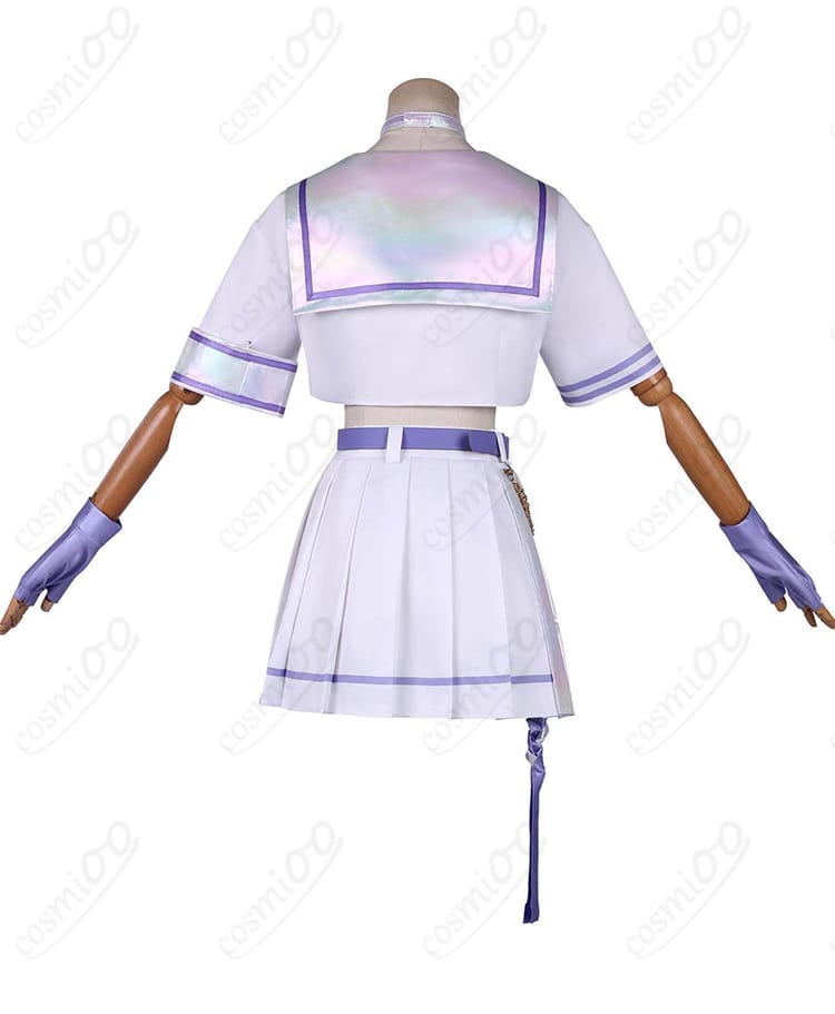 轟はじめ 通常衣装コスプレ 背面の開閉仕様とケープ風ディテール
