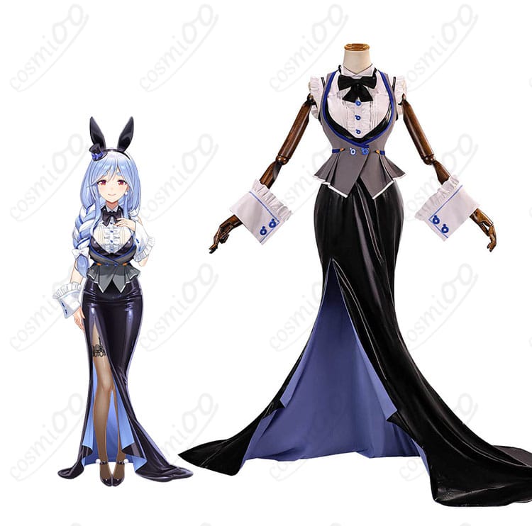 兎田ぺこら マミーイメージ衣装の着用イメージとキャラクタービジュアル風カット