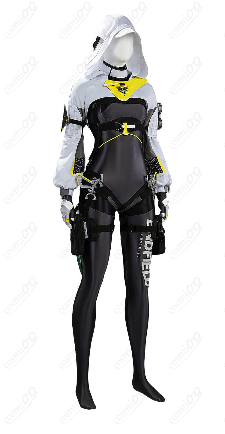 アークナイツ:エンドフィールド フローライト戦闘服コスプレ一式の着用イメージ(イベント向け)