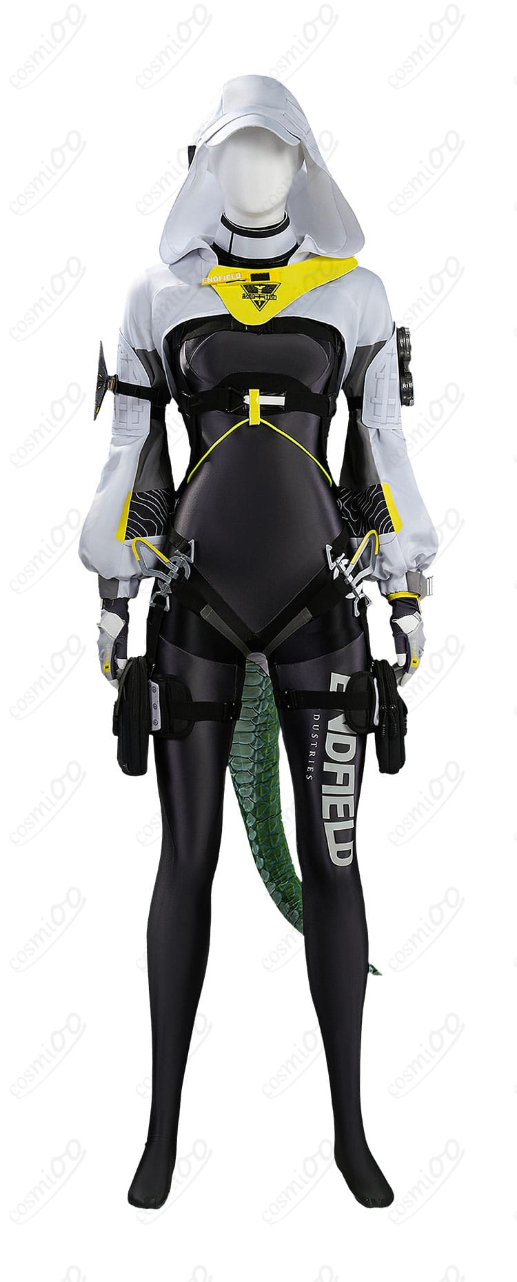 フローライト 戦闘服コスプレ衣装の正面全体像