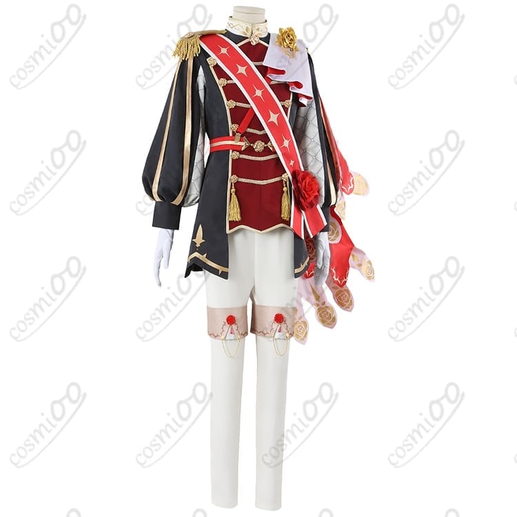 ウマ娘 プリティーダービー ローズキングダム風 勝負服コスプレ 衣装一式｜可憐でゴージャス、初心者も着脱ラク - 2枚目の画像