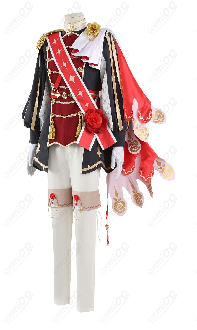 ウマ娘風 勝負服コスプレ 左側ディテール（袖口と装飾パーツ）