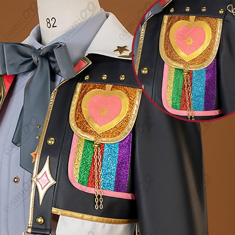 あんスタ 流星隊 OVERFLOW！ コスプレ衣装 高再現で初心者も着脱ラク - 5枚目の画像