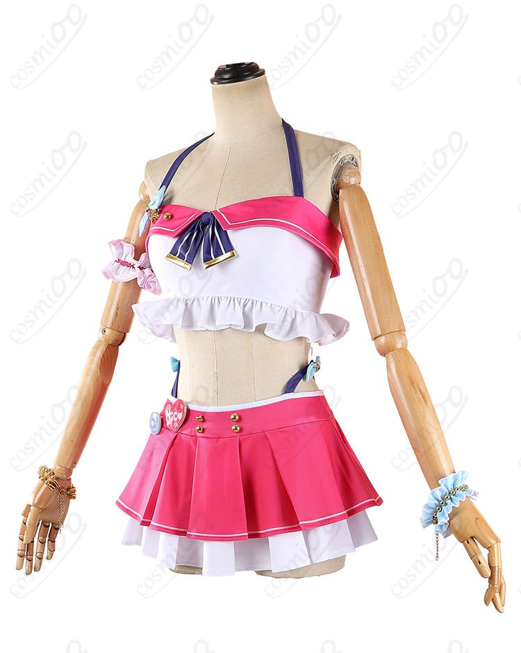 矢澤にこ 水着Ver. コスプレ衣装の側面シルエット