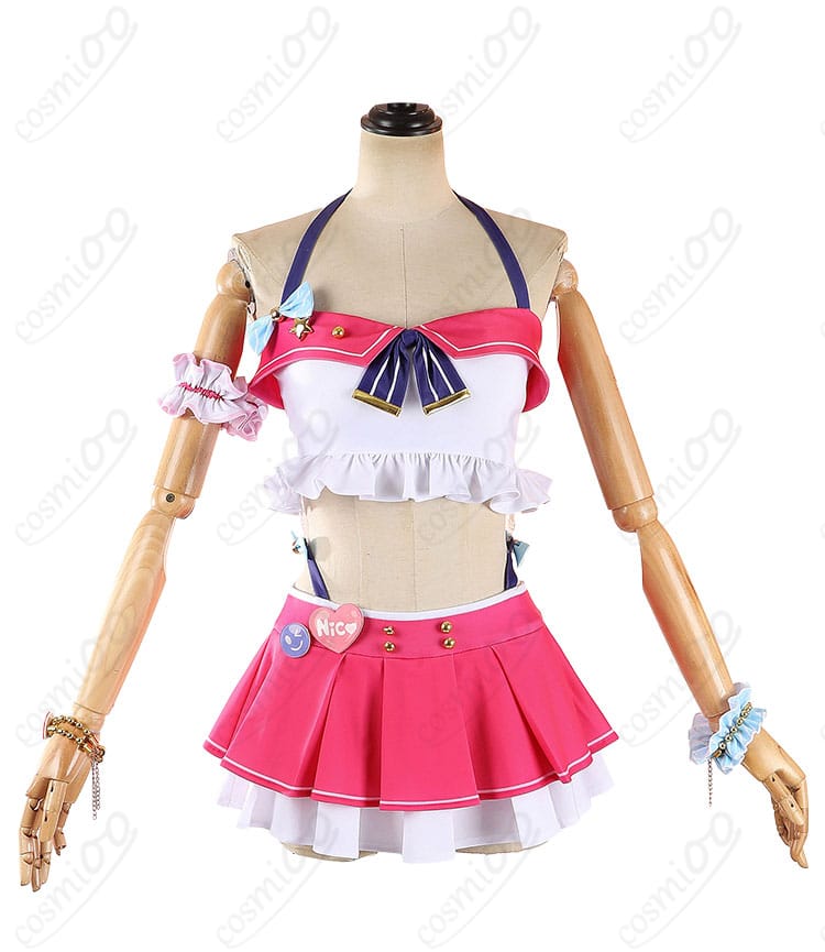矢澤にこ 水着Ver. コスプレ衣装の正面全体像