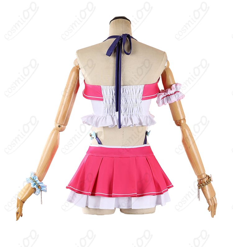 矢澤にこ 水着Ver. コスプレ衣装の背面全体像