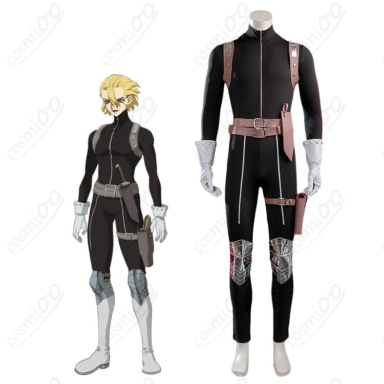 Dr.STONE スタンリー・スナイダーのタクティカルコスプレ衣装 着用イメージと全体像