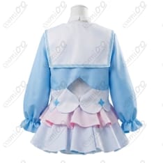 ホロライブ 天音かなた（かなたん）翼付き天使コスプレ衣装｜着脱しやすい6点セット - 4枚目の画像（サムネイル）