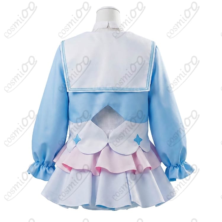 ホロライブ 天音かなた（かなたん）翼付き天使コスプレ衣装｜着脱しやすい6点セット - 4枚目の画像