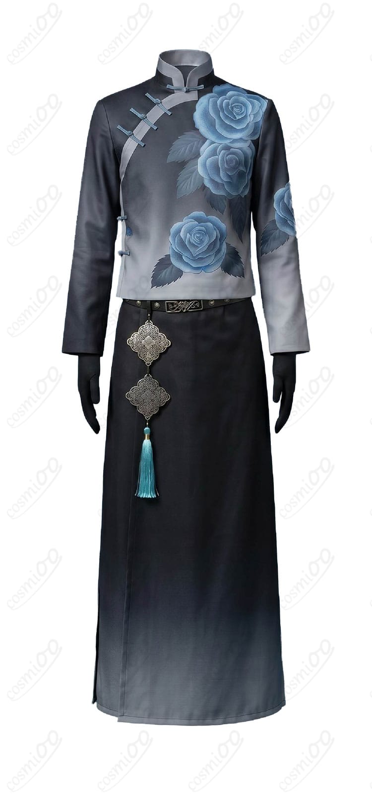 にじさんじ・叶 チャイナ服Ver.衣装の装飾を含む全体ディテール