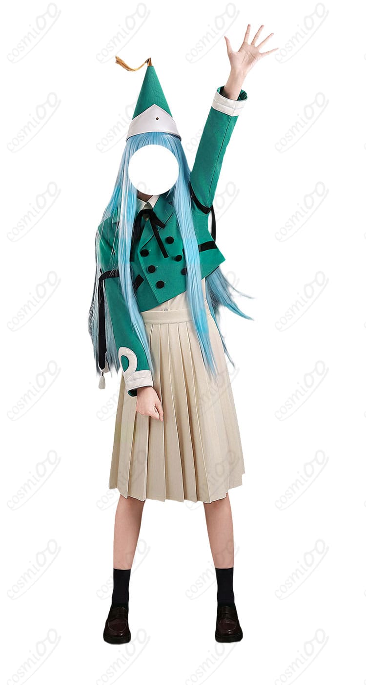 リチェ 制服風コスプレ衣装をモデルが正面着用した全身イメージ