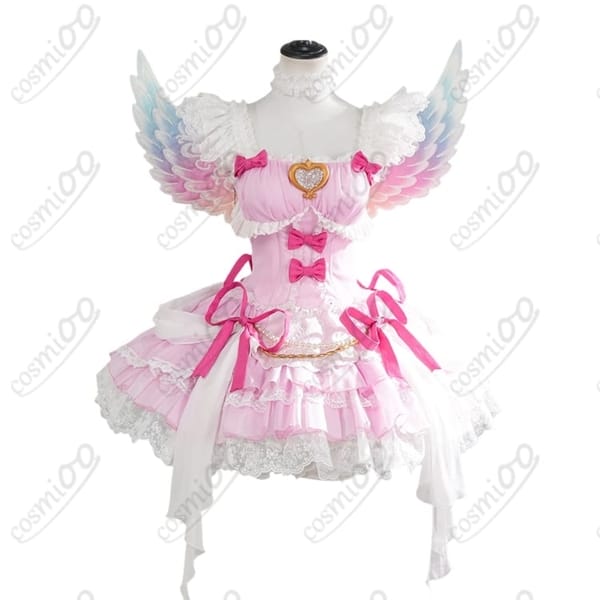 アイカツ！星宮いちご オーロラキスコーデの華やかアイドル衣装セット