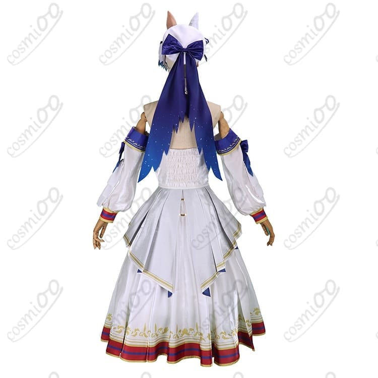 ウマ娘 ヴィクトワールピサ 勝負服 コスプレ衣装｜上品で爽やか、初心者も着やすい高再現モデル - 2枚目の画像