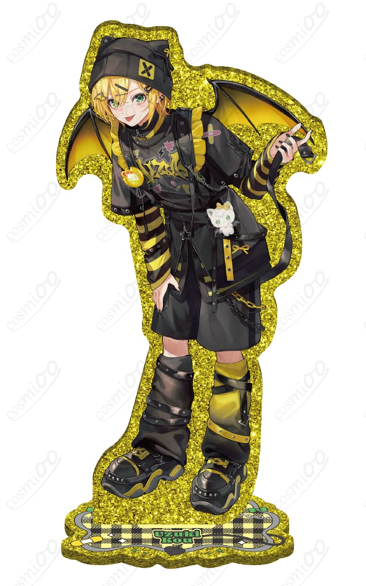 卯月コウ『Devilish Nightmare』コスプレ衣装の正面着用イメージ（フルセット、ステージ映えを重視したデザイン）