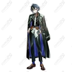 にじさんじ 伊波ライ Dytica 3rd Anniversary 黒ロングコート｜クールに映える高再現ロングアウター - 1枚目の画像（サムネイル）