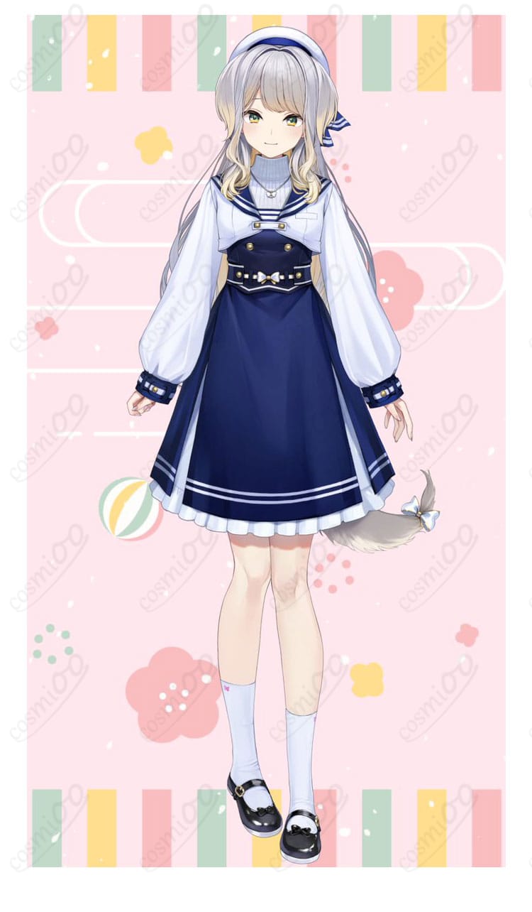 にじさんじ 栞葉るり 私服コスプレ衣装の全身イメージ写真
