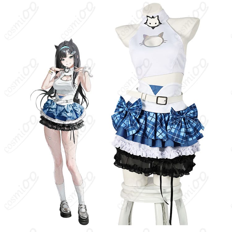勝利の女神:NIKKE ミント T.T. STARステージ衣装のキャラクター着用イメージ