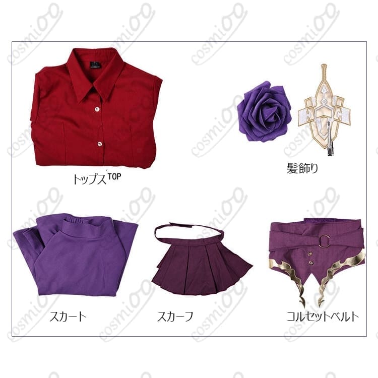 Fate/strange Fake イシュタル コスプレ衣装｜写真映えと着心地を両立した初心者安心セット - 5枚目の画像