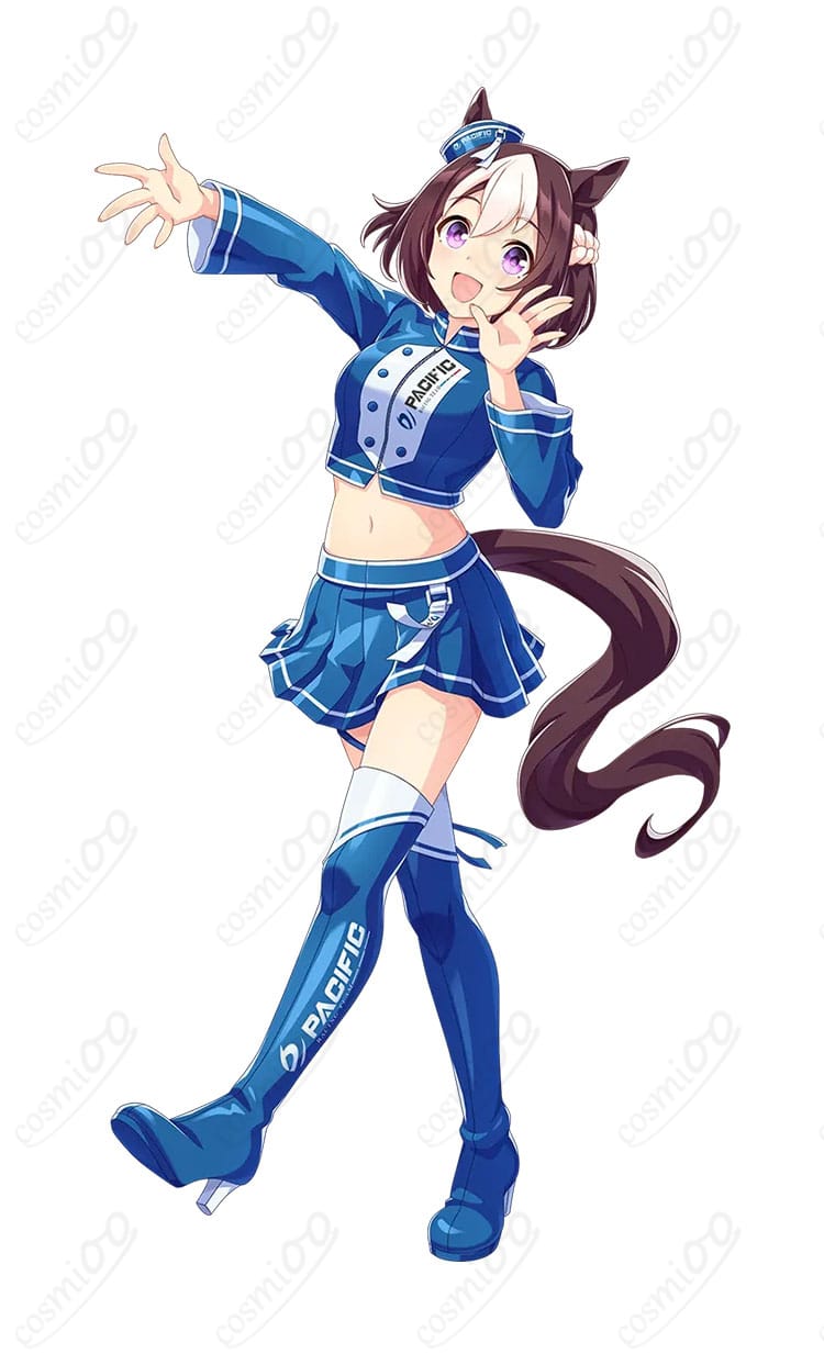 ウマ娘 プリティーダービー PACIFIC レースアンバサダーVer. コスプレ衣装の全身着用イメージ