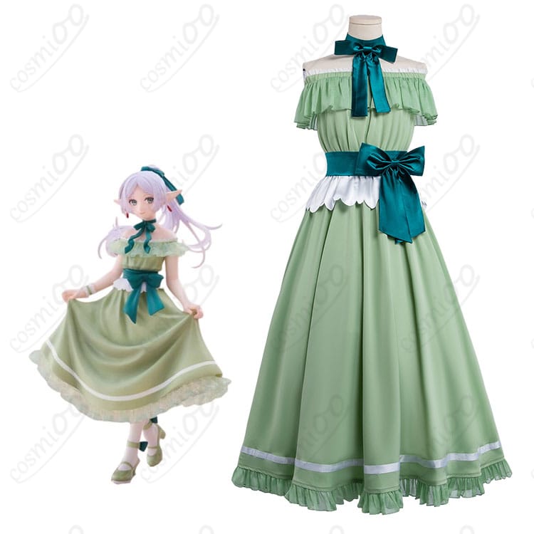 フリーレン ドレスverの着用イメージと衣装全体が分かる画像