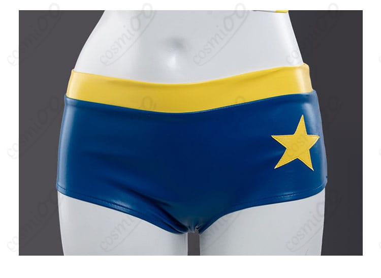 ショートパンツ前面ディテール|高品質レザーの質感とフロントの切り替え