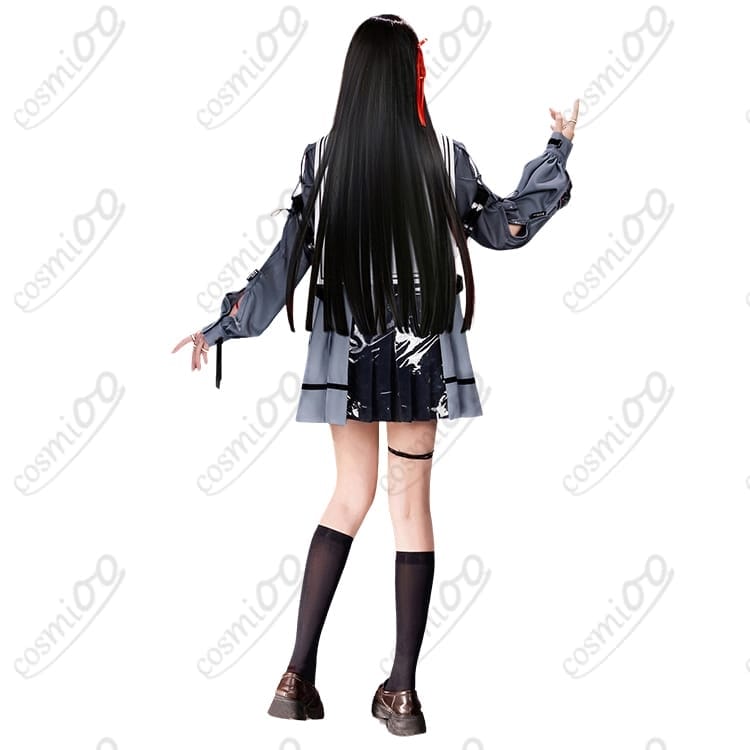 鳴潮 朽葉千咲 制服コスプレ｜高再現フルセットで初心者も着脱ラク - 3枚目の画像