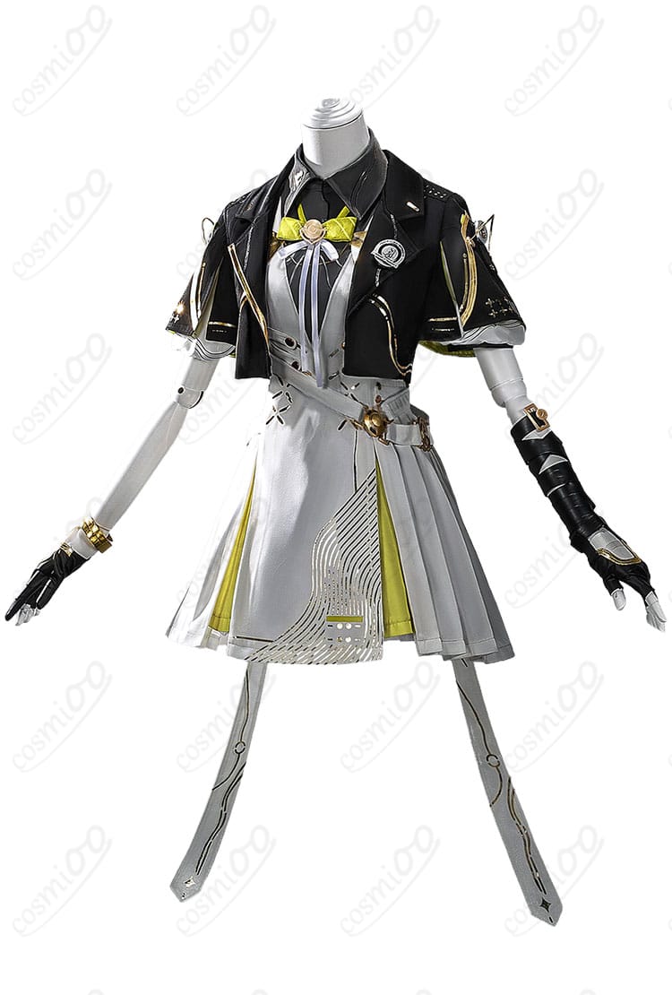 鳴潮 漂泊者(女)コスプレ ワンピースとジャケットの正面全体