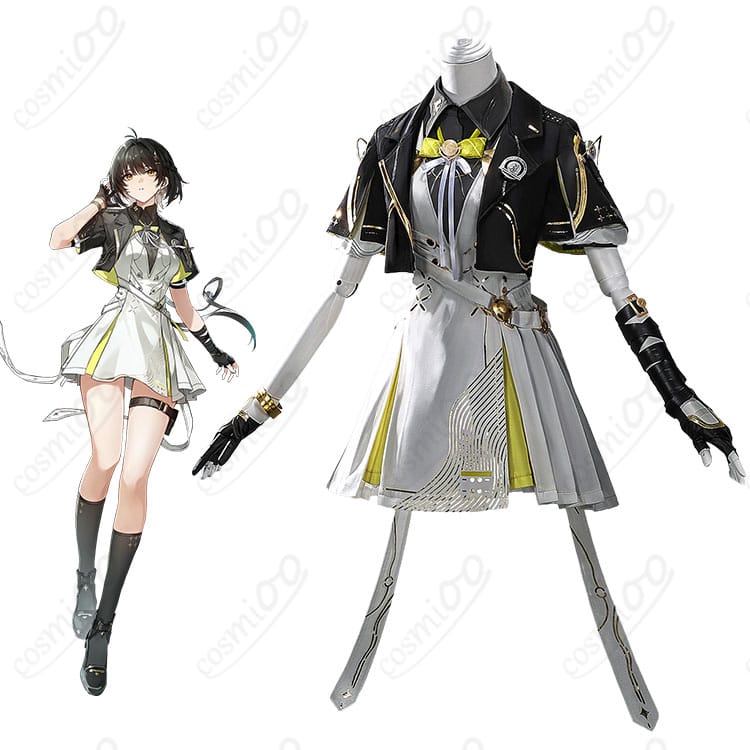 鳴潮 漂泊者(女) 永久に輝く星明り 衣装を着用したキャラクター全身イメージ