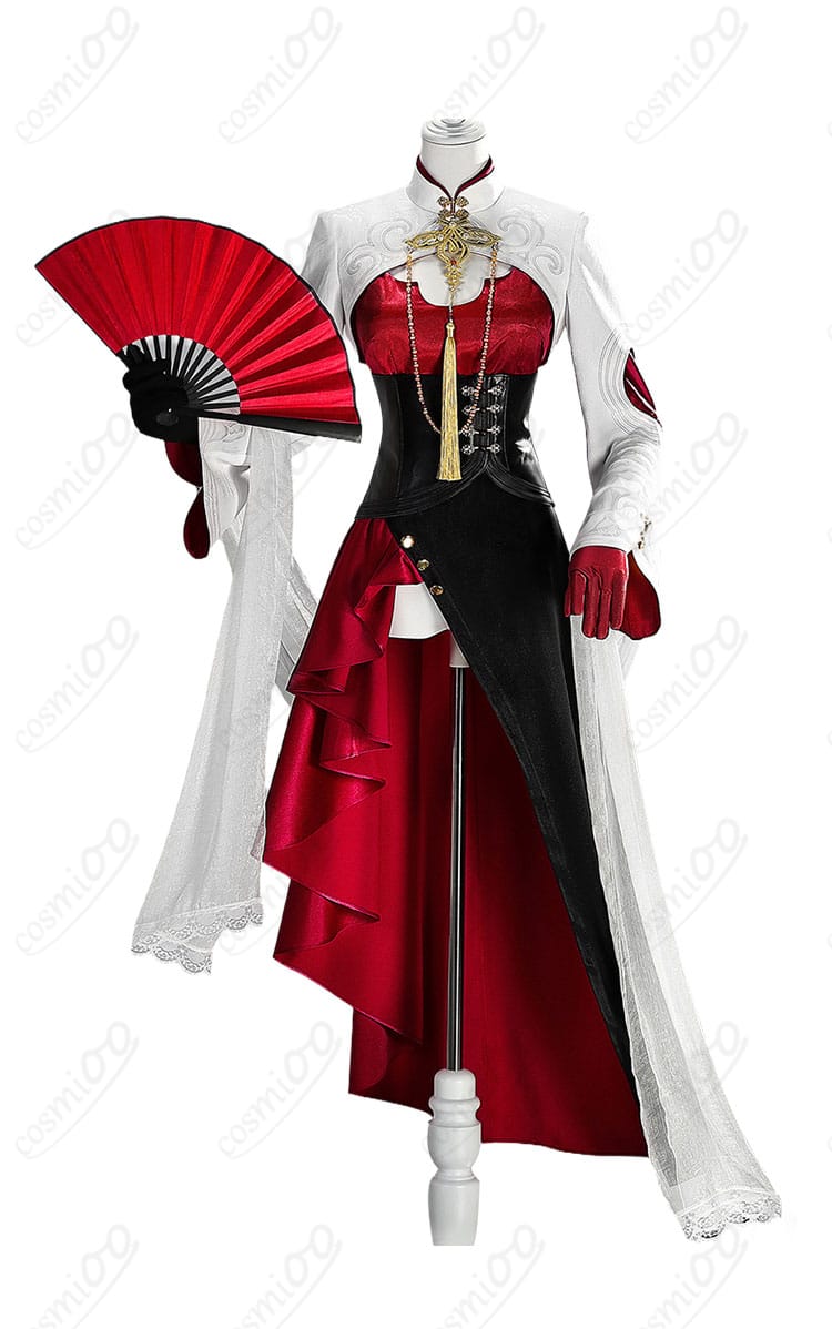 鳴潮 長離 綺夢幻影Ver. コスプレ衣装の全身イメージ（正面）