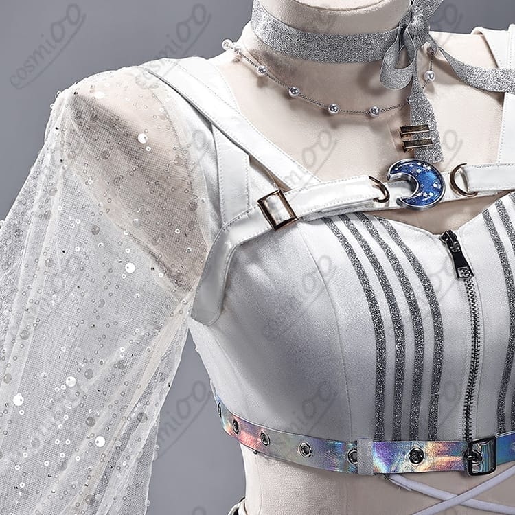 鳴潮 Solar5ステージ衣装風 コスプレ｜軽やか素材で高再現・撮影映えセット - 3枚目の画像