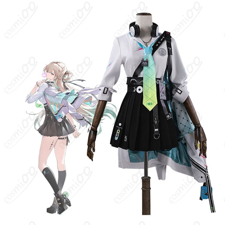 鳴潮 リンネー 学園風制服コスプレ一式の着用イメージ