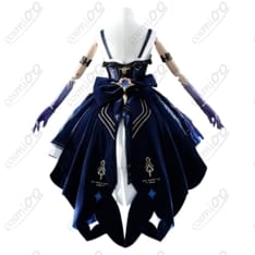 鳴潮 漂泊者（女）消滅形態コスプレ衣装｜黒基調の華やかな女主人公仮装 - 2枚目の画像（サムネイル）