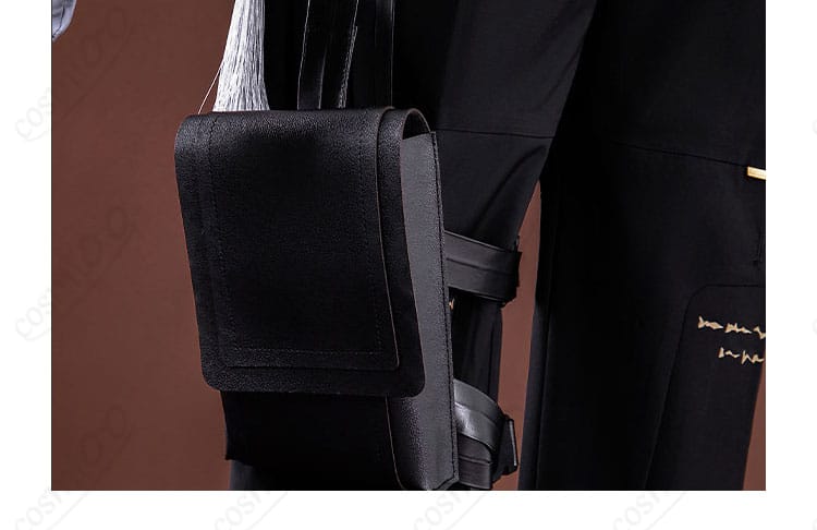 『鳴潮』男漂泊者通常衣装に付属するポーチパーツのディテール