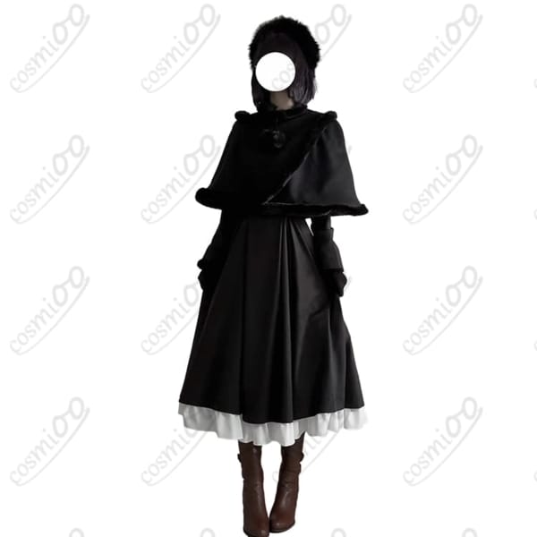 魔法使いの夜×FGO 久遠寺有珠コスプレ衣装｜ケープ帽子付き再現セット