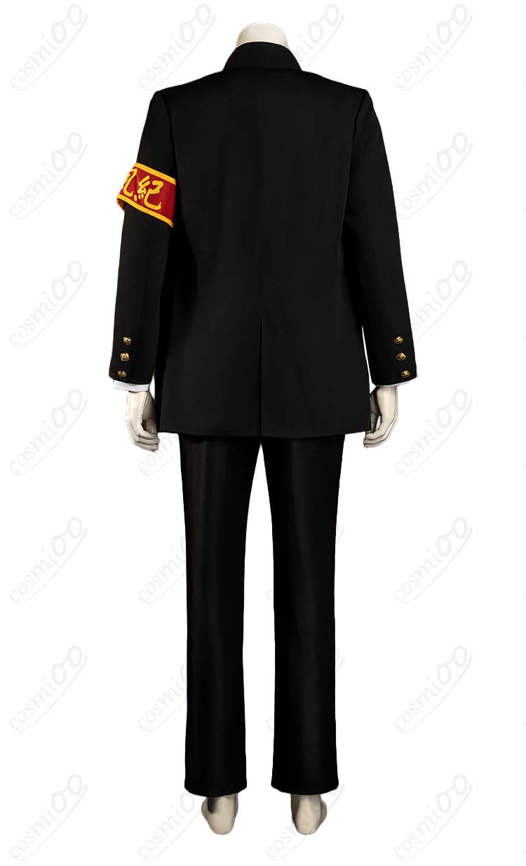雲雀恭弥 制服Ver.のジャケットとパンツの背面デザイン