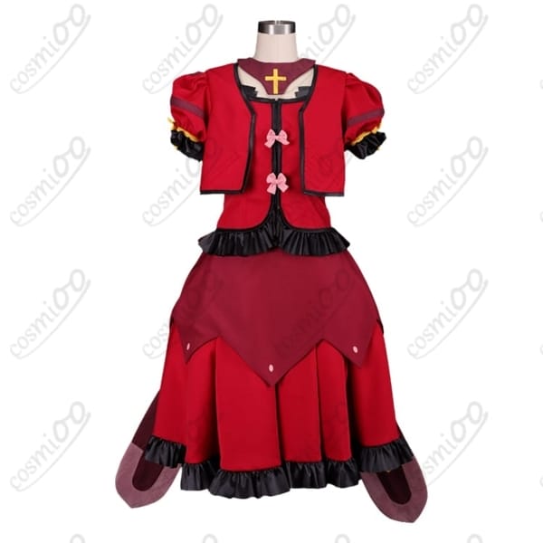 魔法少女リリカルなのはA's ヴィータ騎士服コスプレ衣装｜帽子付き8点セット