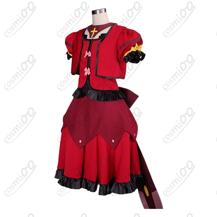 魔法少女リリカルなのはA's ヴィータ騎士服コスプレ衣装｜帽子付き8点セット - 2枚目の画像