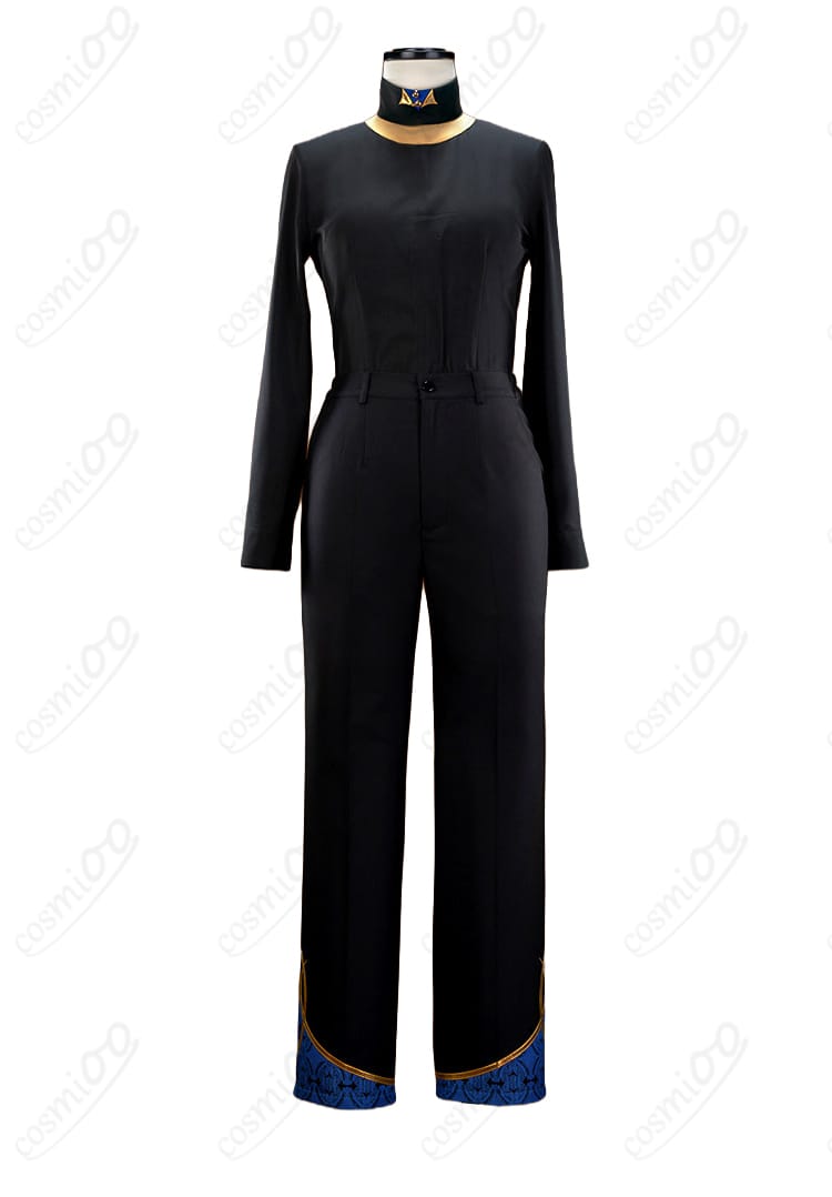 衣更真緒Selectコスプレ衣装の長袖ジャケットとパンツのディテール