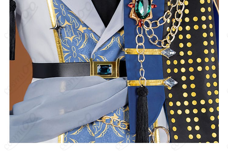 衣更真緒Selectコスプレ衣装のベルトと腰飾りのディテール