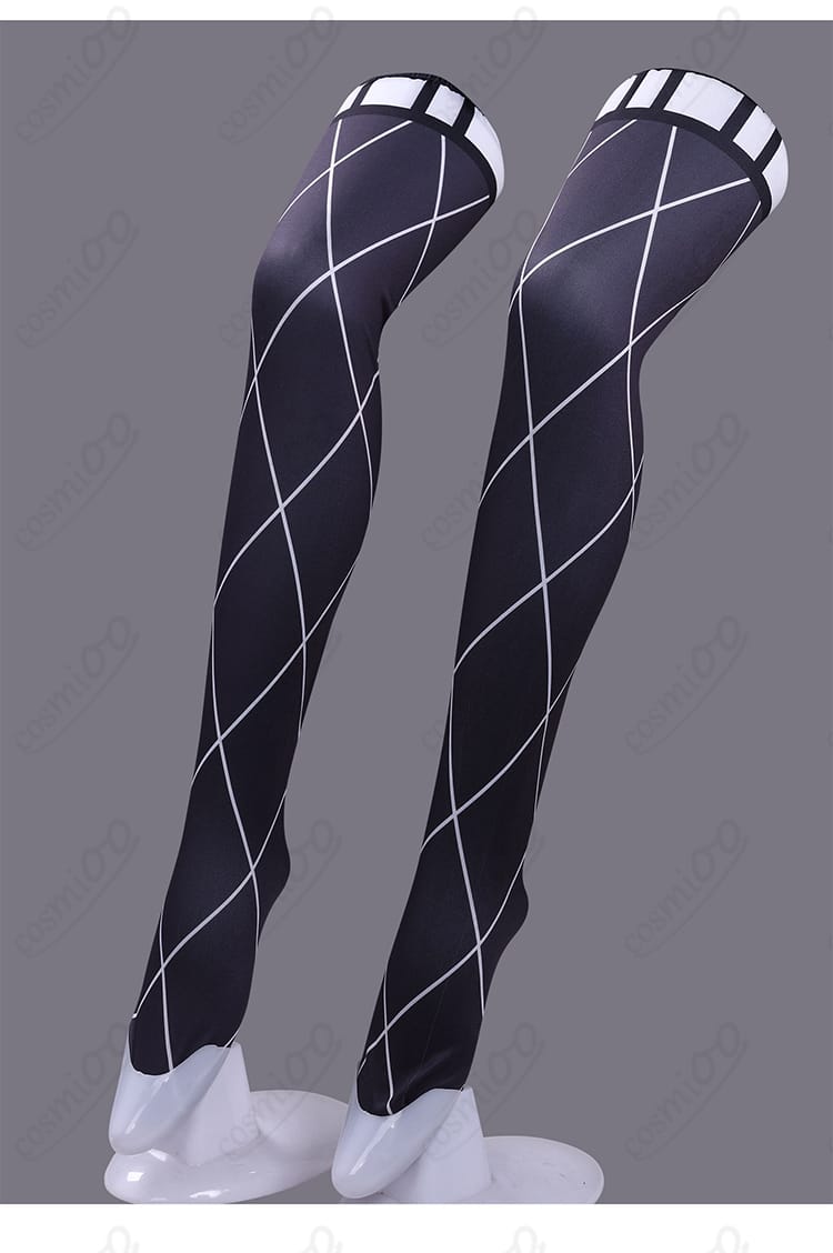佐伯ミリアコスプレ用ソックスの装飾ディテール