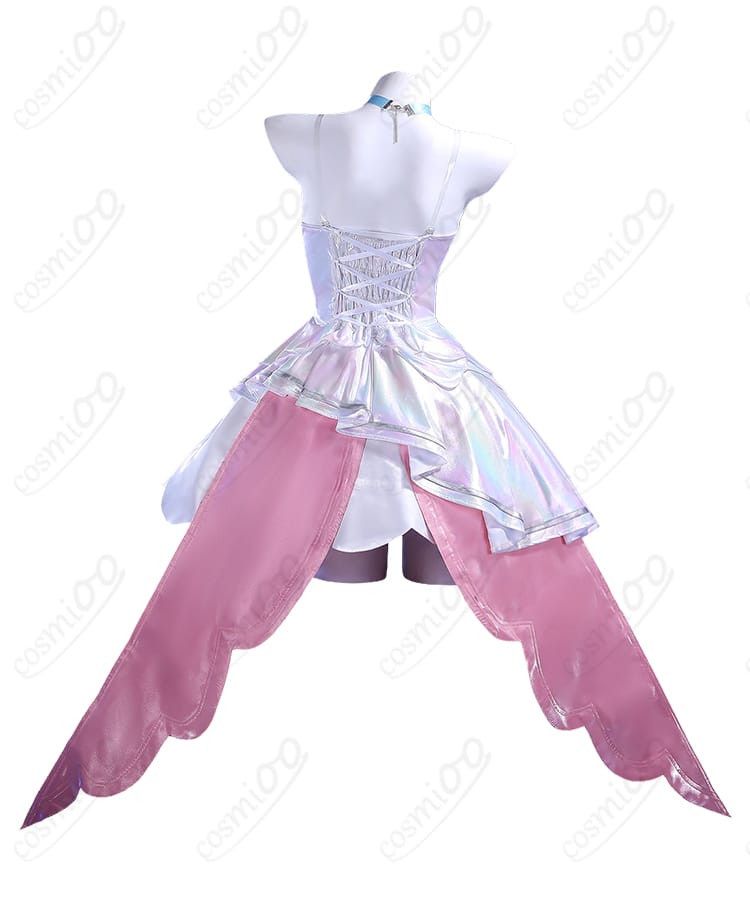 超絶最かわてんしちゃん 天使風コスプレ衣装の背面全体