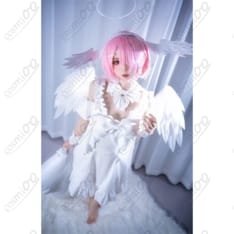 Re:ゼロから始める異世界生活（リゼロ）ラム＆レム Sweet Angel天使風コスプレ衣装 - 2枚目の画像（サムネイル）