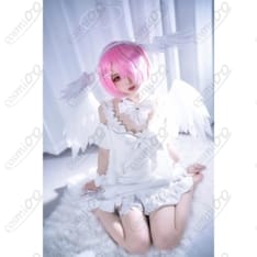 Re:ゼロから始める異世界生活（リゼロ）ラム＆レム Sweet Angel天使風コスプレ衣装 - 3枚目の画像（サムネイル）