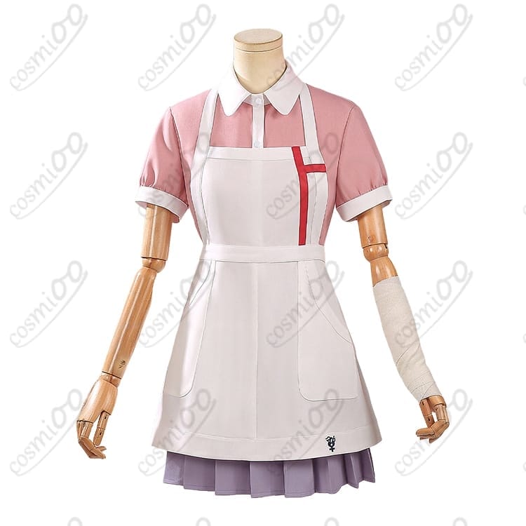 スーパーダンガンロンパ2 罪木蜜柑 通常衣装コスプレ衣装｜軽やかで上品なナース風セット - 2枚目の画像