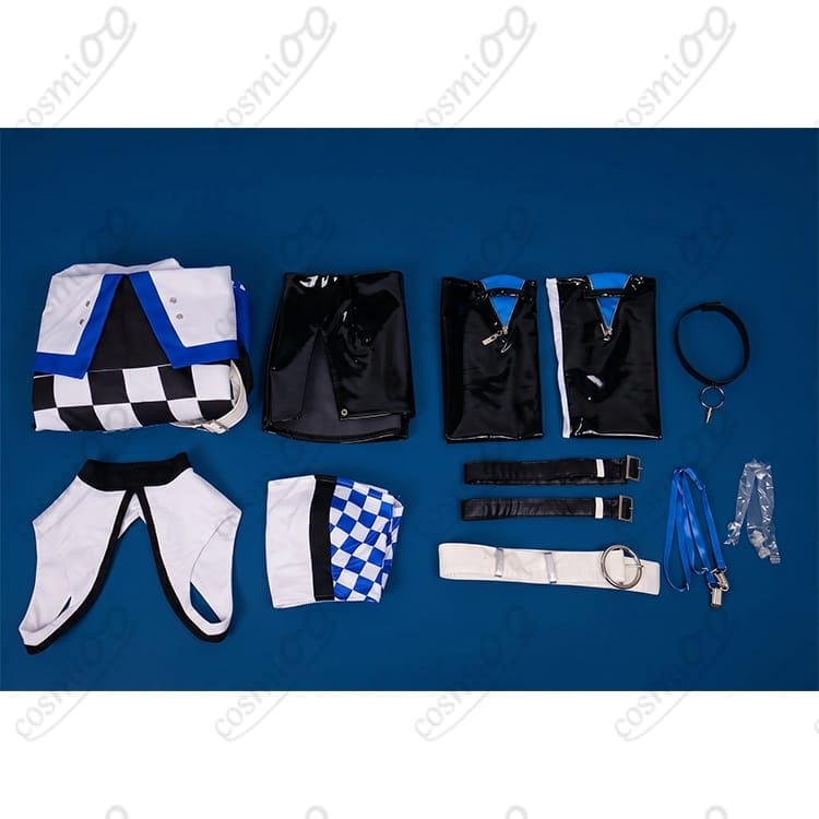 エターナルリターン（エタリタ）ロッジのファイナルラップを再現するレーシング風コスプレ衣装 - 4枚目の画像