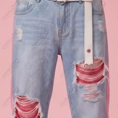 にじさんじ 赤城ウェン ぎゃうるふ ぎゃう ver. コスプレ衣装｜軽快でクールな4点セット - 4枚目の画像（サムネイル）